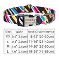Collier de chien personnalisé en nylon réglable Free gravé Nom ID Tag