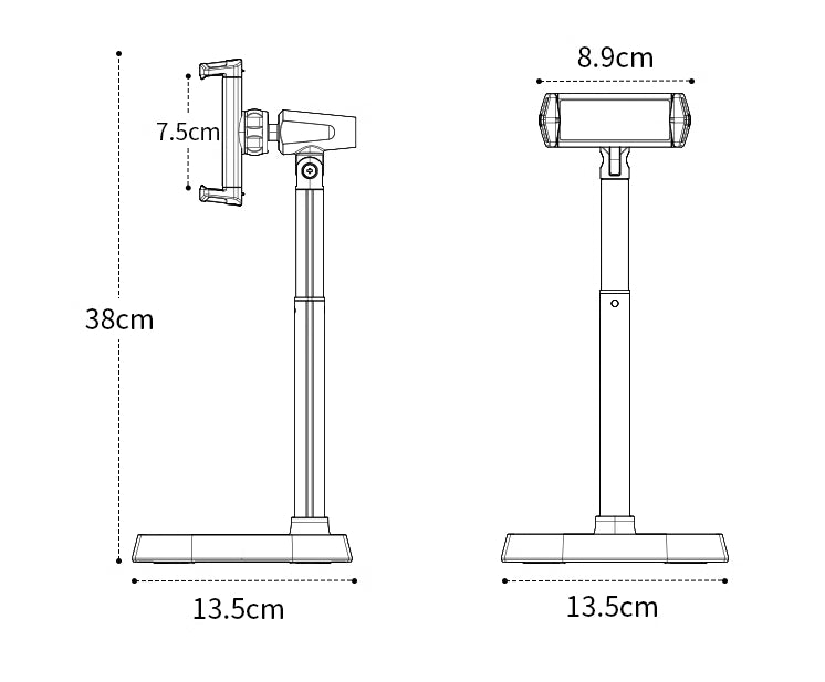 Téléphone mobile Bracket Bureau Live Stream Aluminium Lazy Raquette verticale Téléphone mobile