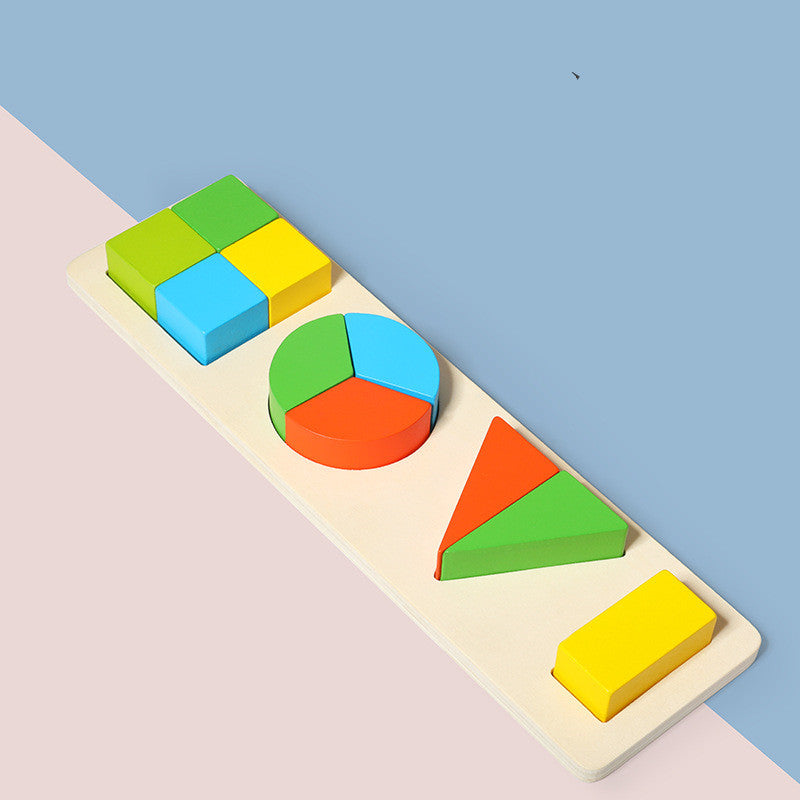 Ensembles d'éducation de la petite enfance de colonne Baby Geometric Intelligence Conseil de la forme