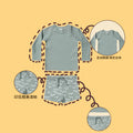 Long-sleeved swimsuit for children