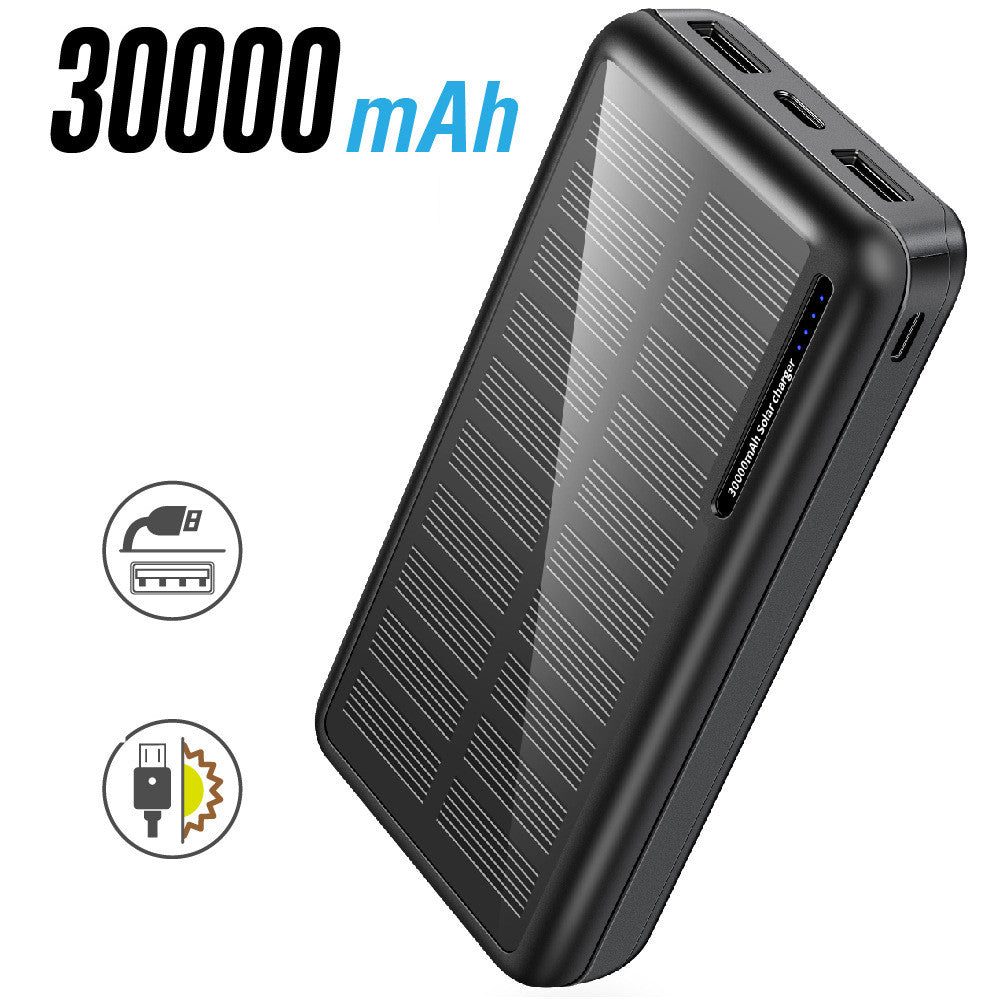 30000mAh Grande capacité Outdoor Emergency Mobile Phone Charger Trésor rapide