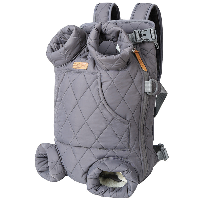 Sac à dos extérieur pour chien Sac à matelas épais d'hiver