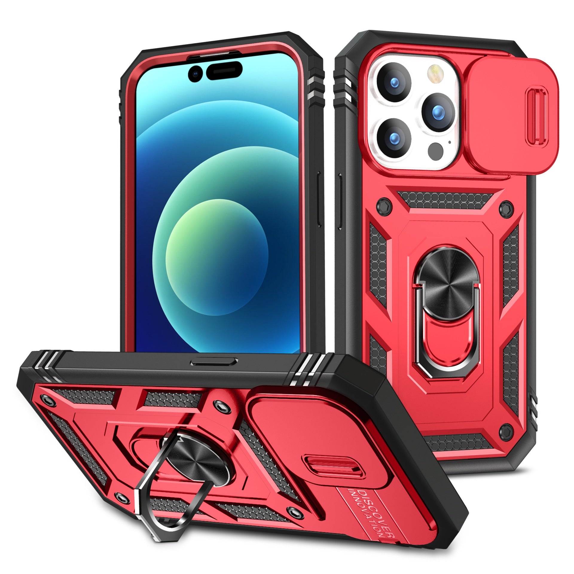 Convient pour le 17 Pro cas de téléphone Max deuxième génération avec une fenêtre coulissante
