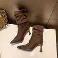 Bottes européennes de strass élégamment américaines