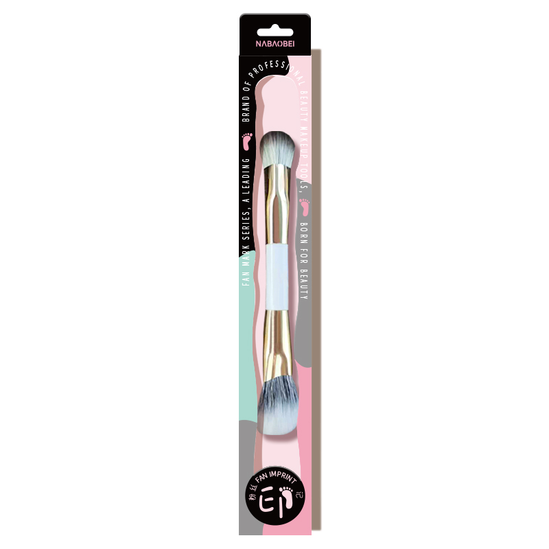 Brosse Blush à double extrémité