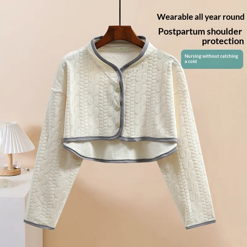 Veste de soins infirmiers et de protection contre le froid pour les mères postpartum