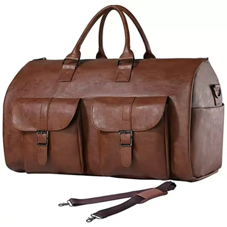 Sac à duuffel matelassé de voyage avec une poignée de traction pour les vêtements