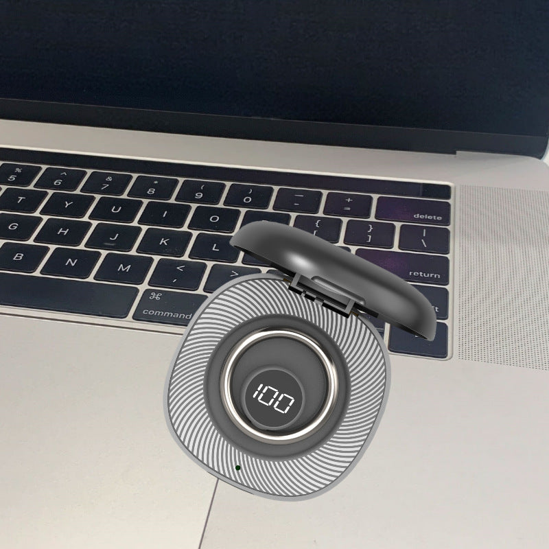 Charging Compartiment LED Affichage numérique Smart Ring