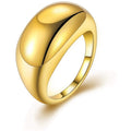 European And American Creative Retro Simple Titanium Steel Casting Twist Personnalité Pain