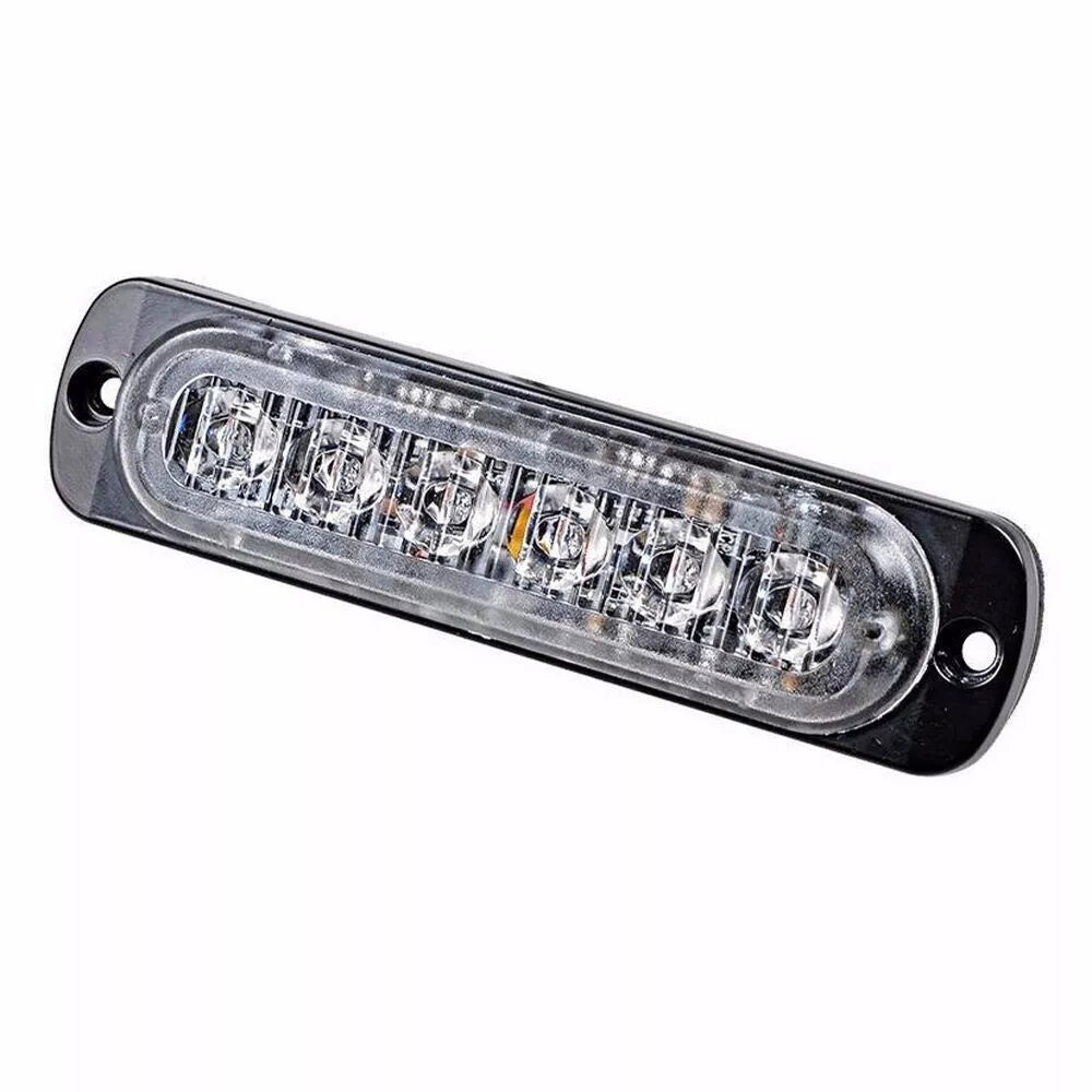 4X12V 24V 6 LED Strobe Flashing récupération Lightbar Camion lumières Nouveau