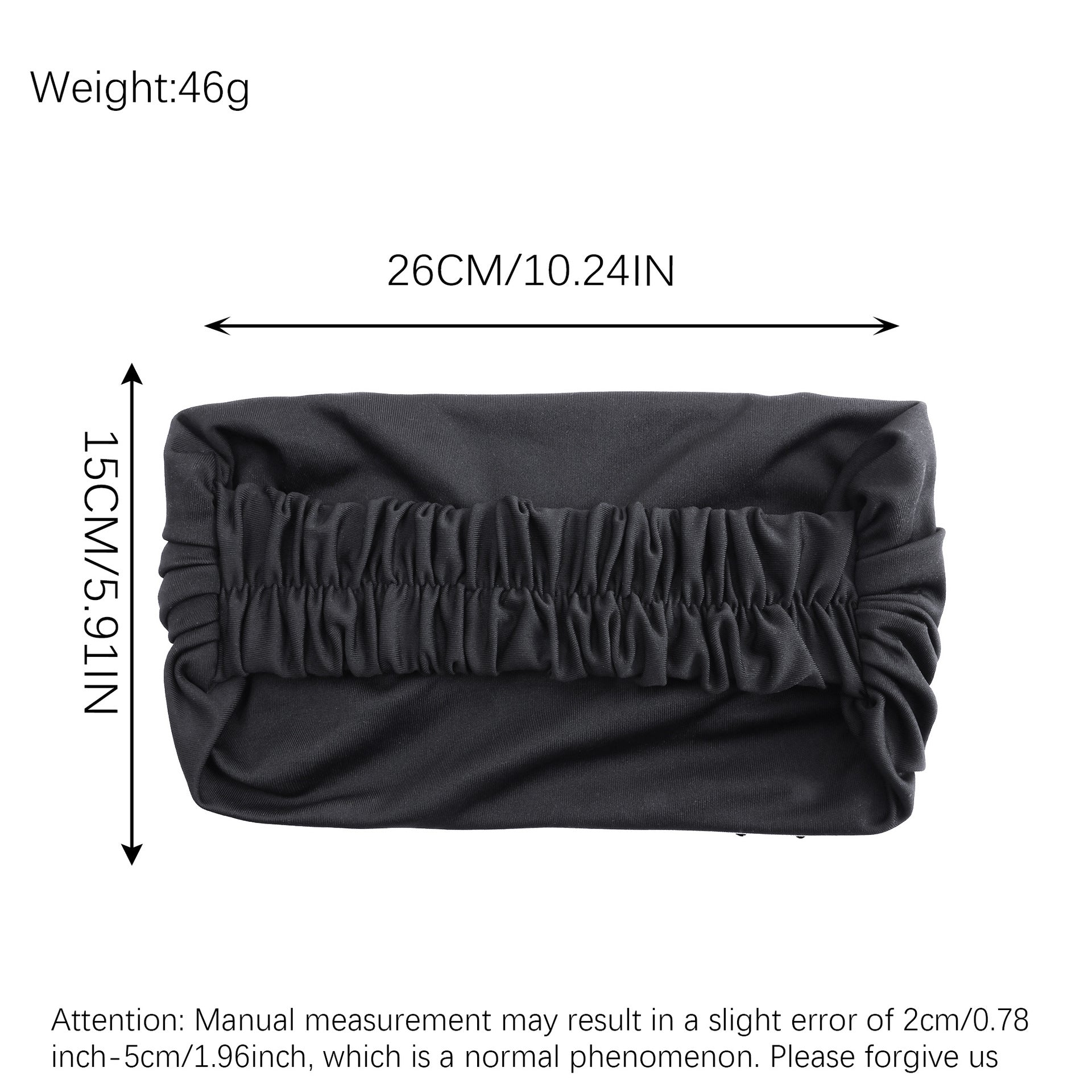 Ceinture en couleur solide avec protection de la tête avant et bande pour les femmes