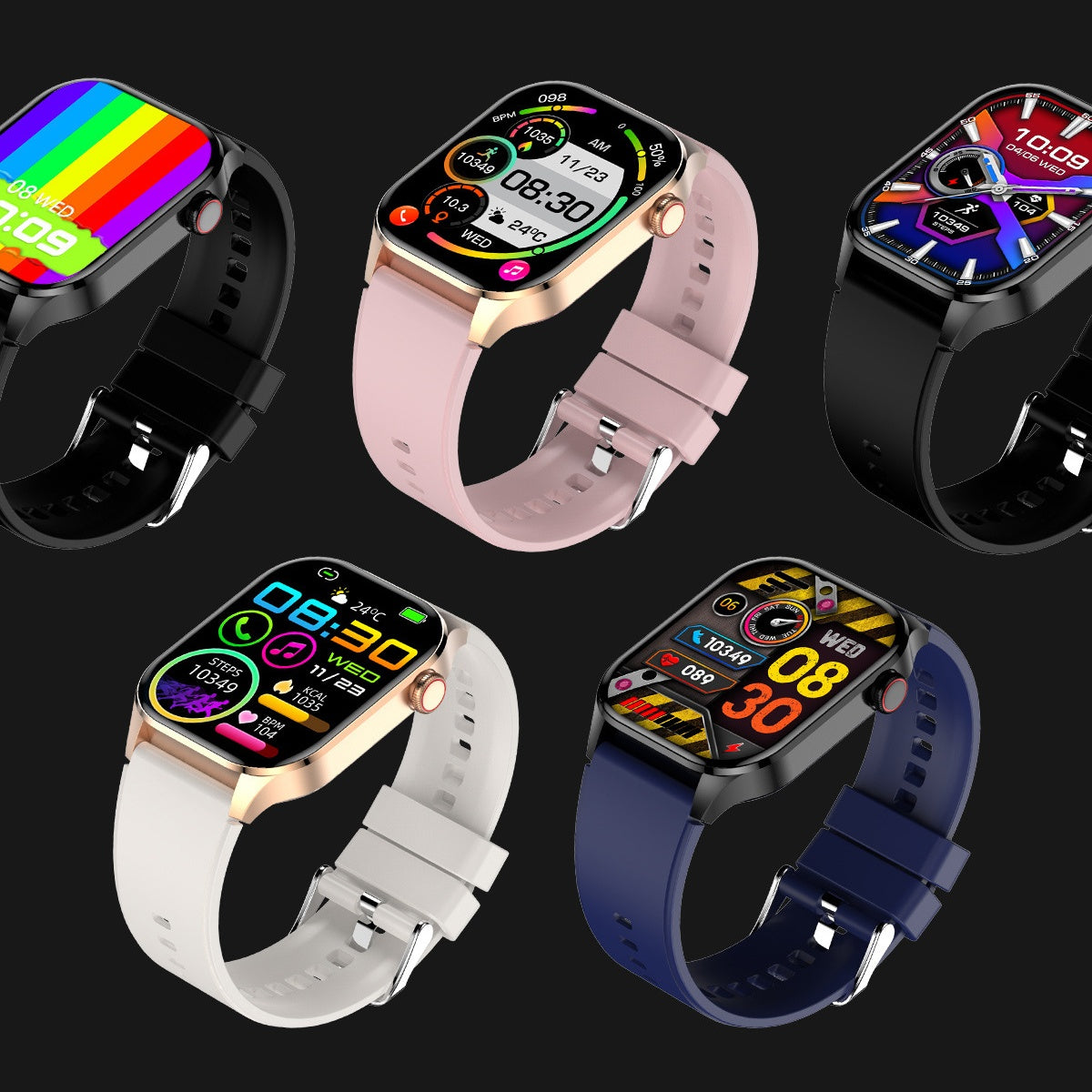 Smartwatch T98 Bluetooth Appel à la pression artérielle