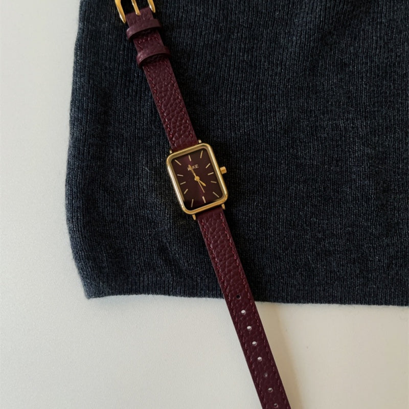 Meilleurs ventes Ankla Red Year Watch pour les femmes Vintage Style