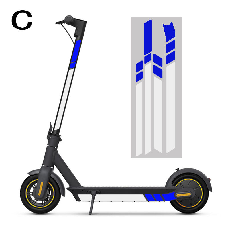 Max G30 Sticker réfléchissant pour scooter no 9