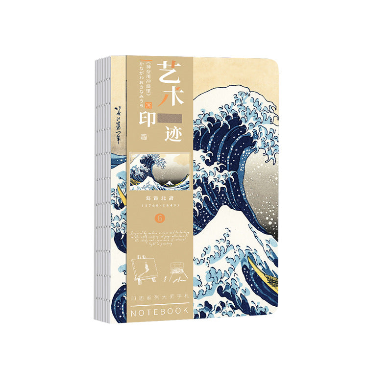 Ukiyo-e Série Kanagawa Surf Village Retro Artist Ledger