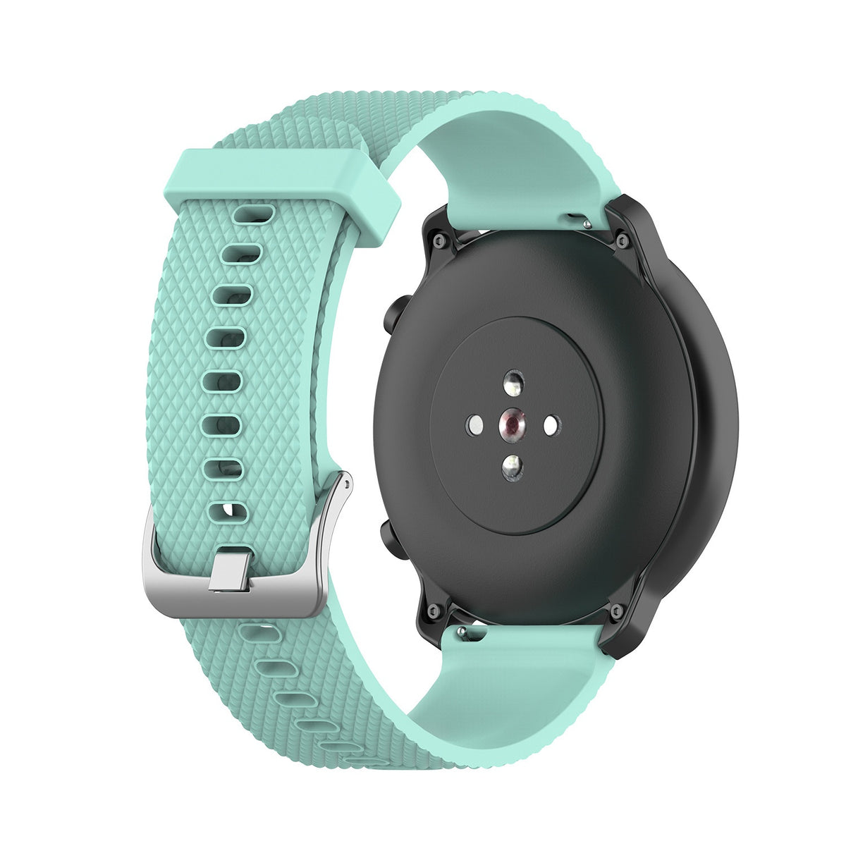 Bracelet de sport en acier silicone texturé