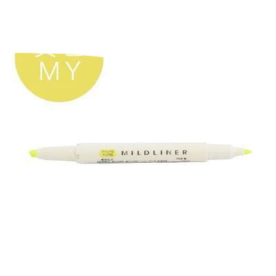 Stylo de marquage de couleur double tête élégant et doux