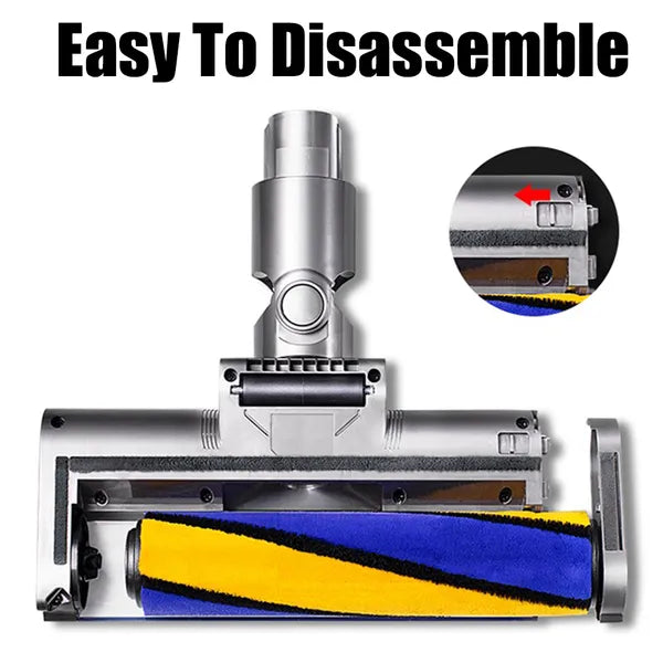Brosse électrique pour plancher Brosse à roulettes en polaire souple pour Dyson V7 V8 V10 V11 V7 V11XB Vac