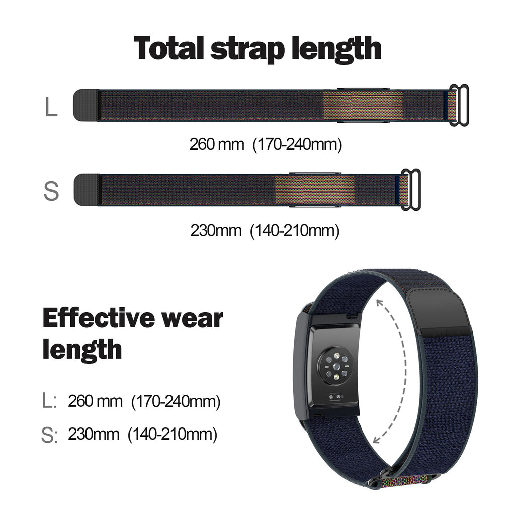 Bracelet en boucle de nylon Velcro
