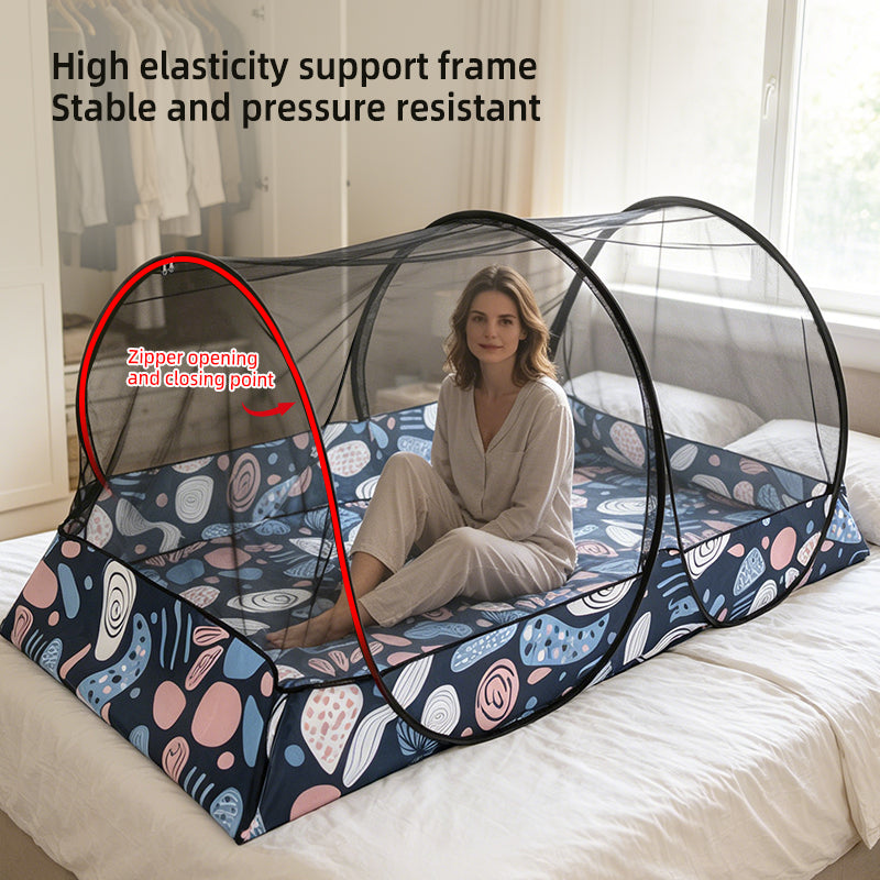 Installation instantanée Camo Mosquito Net Tente Portable Anti-Mosquito Bed Canopy For Outdo