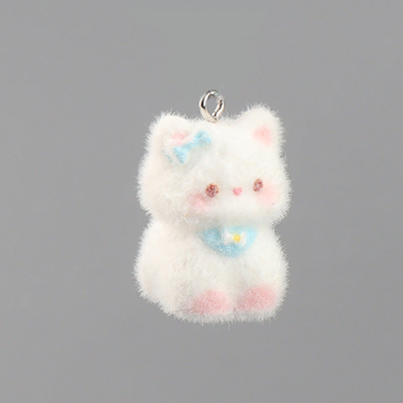 Pendentif porte-clés 3D Kitty bricolage