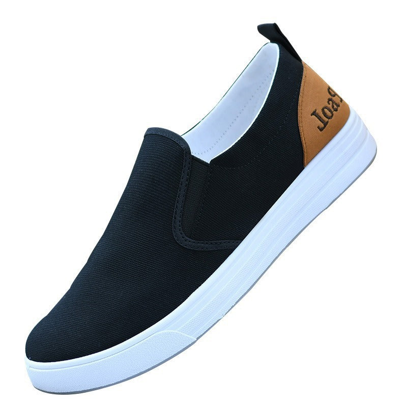 Hommes Papa Casual Toile Sneakers Confortable Slip-on Design