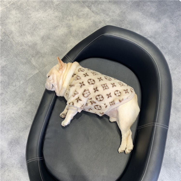 Vêtements de chien polaire doublé chaud rembourré garder Corgi et Shiba Inu Jarre Aero Bull