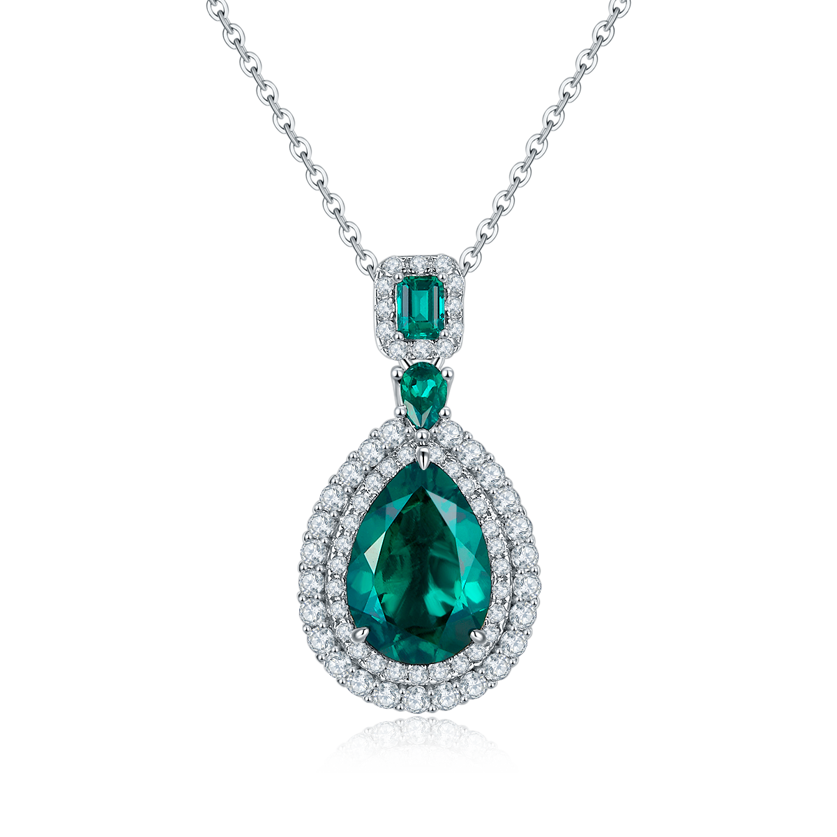 S925 Collier en labo-grogneux en argent sterling