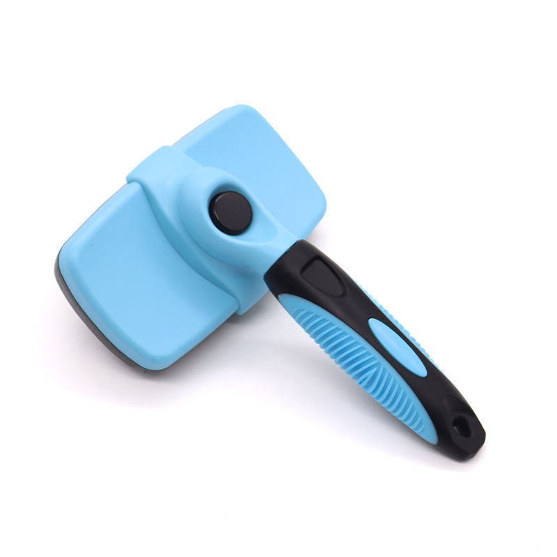 Brosse auto-nettoyante pour chien pour la couverture
