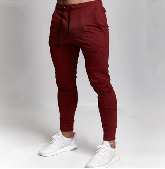 Petits pieds pantalons occasionnels Entraînement serré Hommes