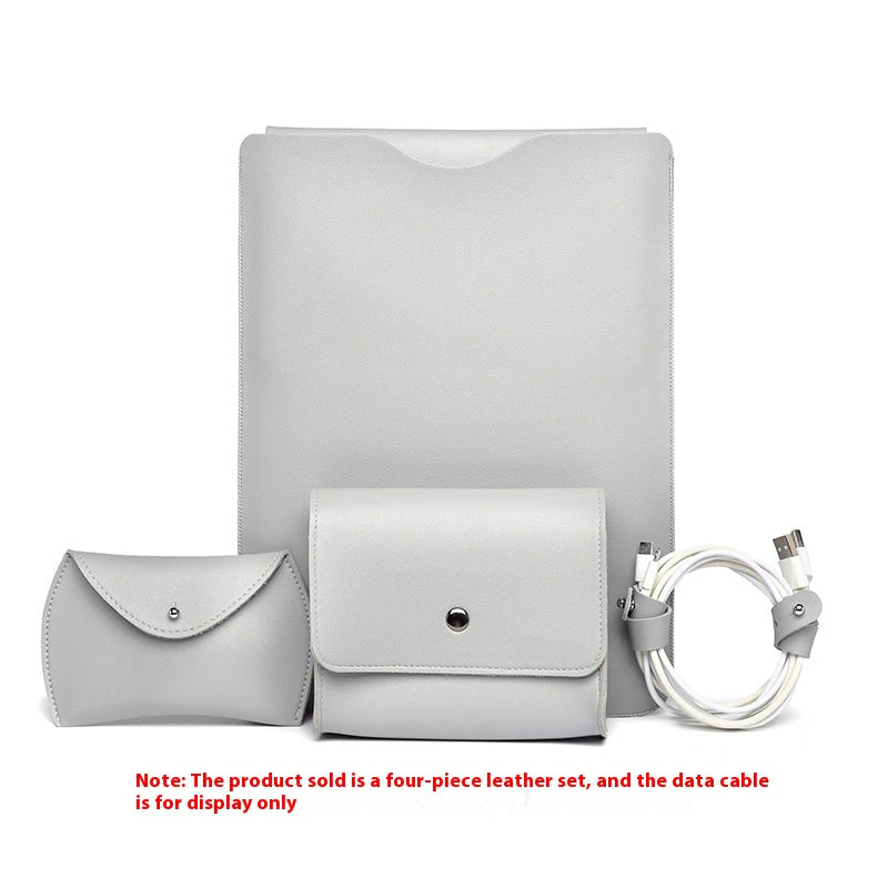 Lock Edge Notebook Leather Bag