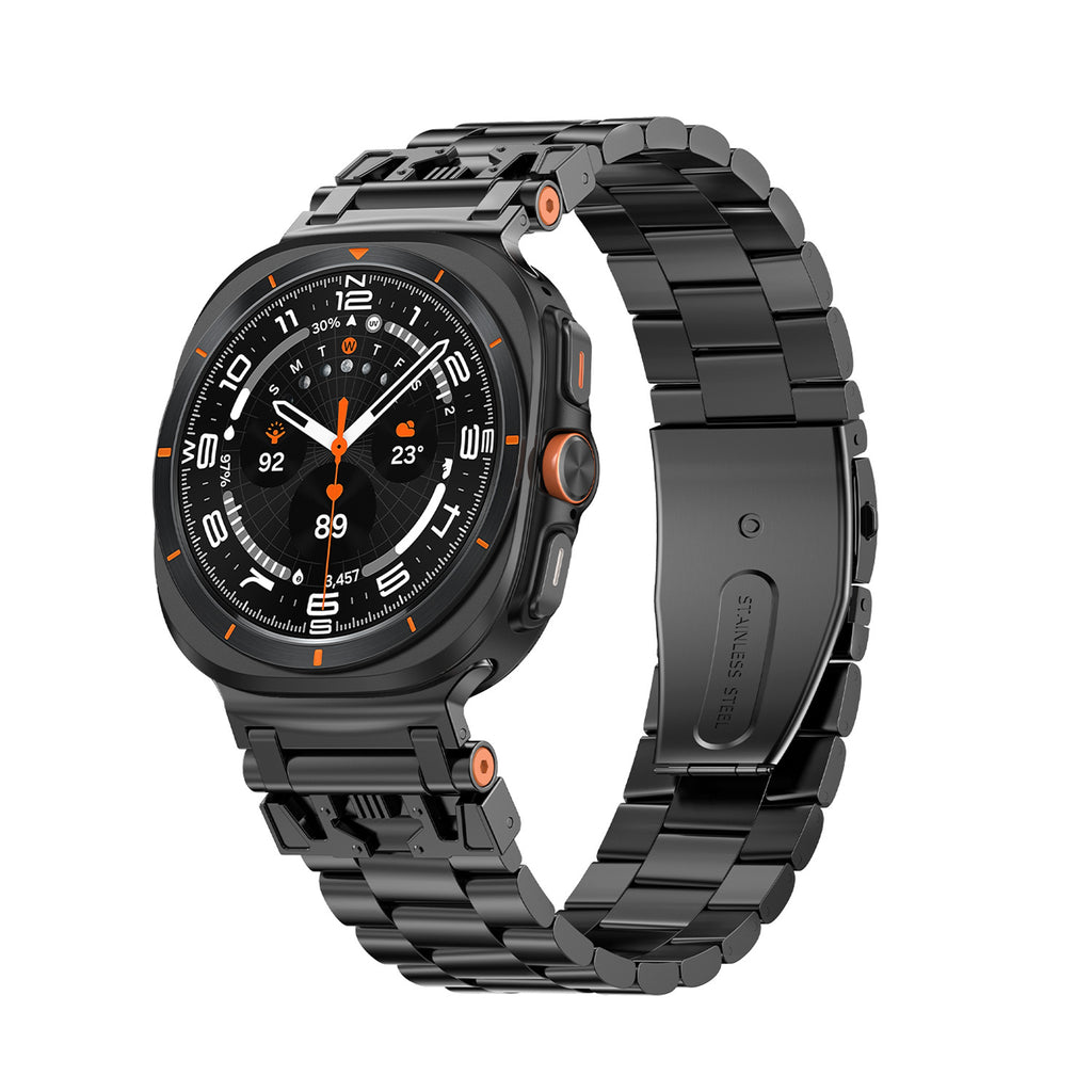 Convient pour trois bandes en acier Armor Bracelet en métal