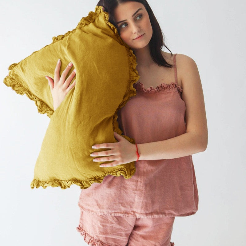 AutomneHiver Linge léger de luxe Étui d'oreiller