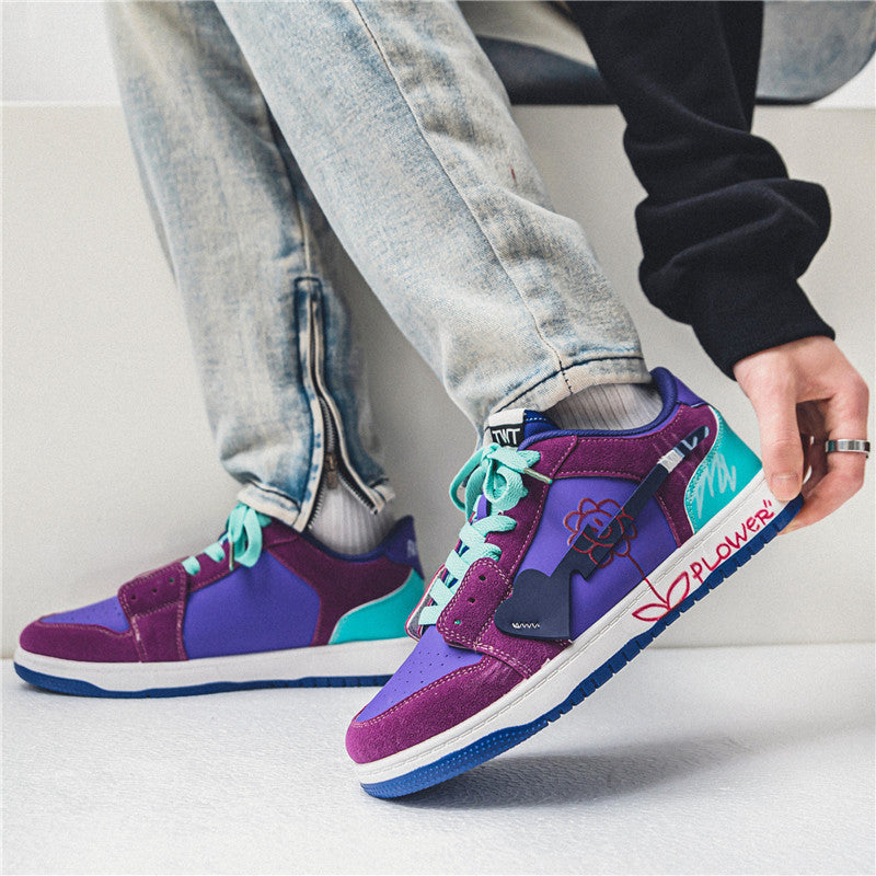 Hommes Chaussures Graffiti tendance et polyvalent