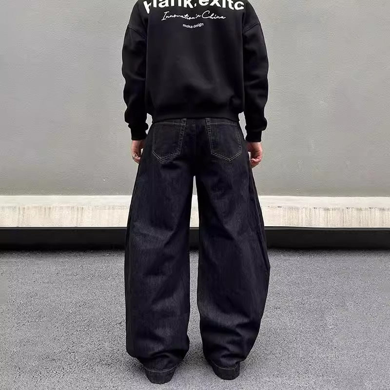 Hommes style américain Vintage Large-leg Bootcut Jeans