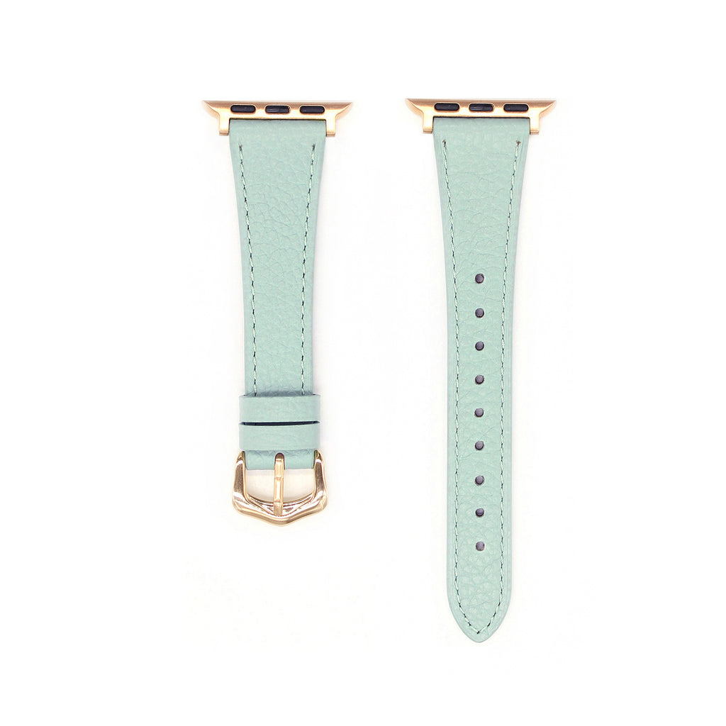Cowhide Lychee-pattern Petite-waist Watch Strap
