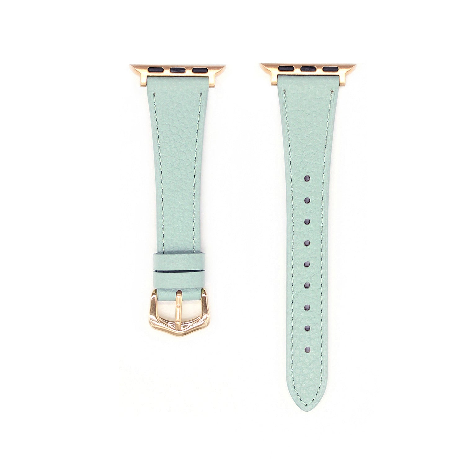 Cowhide Lychee-pattern Petite-waist Watch Strap
