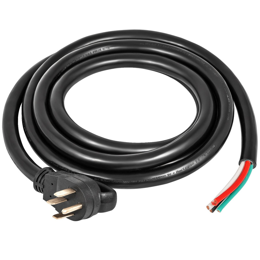 Rallonge de générateur VEVOR 15Ft 50 Amp Cord 4 fil 6 Gauge STW Cord 125V 250V Gen