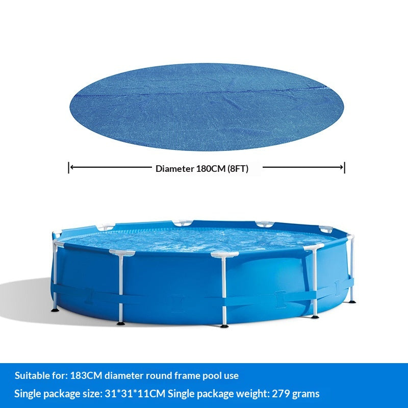 Piscine extérieure isolée PE Couverture de poussière