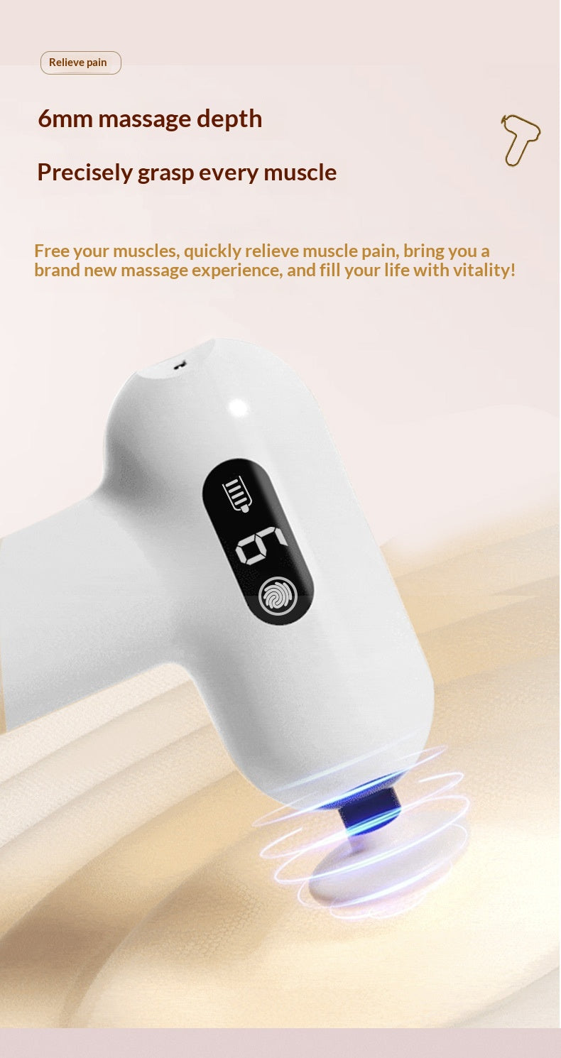Mini pistolet Fascia pour fitness et relaxation musculaire