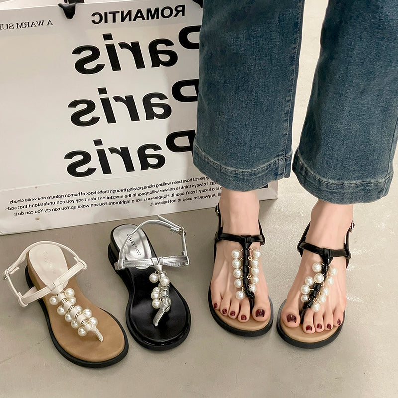 Taille de semelle épaisse Augmenter Wedge String Super High Talon Sandales Femmes Été Pour Robes