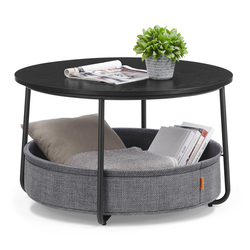 Table ronde VASAGLE avec rangement