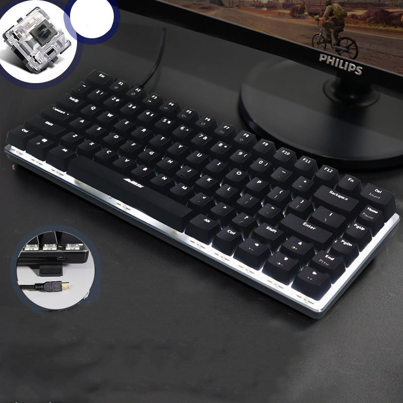 Heijue AK33 Gaming Computer Notebook Clavier mécanique