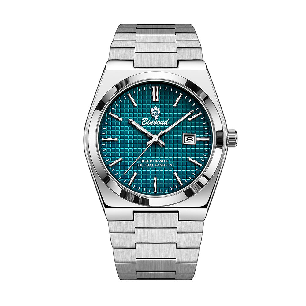 Lumineuse montre de mode tendance imperméable pour hommes