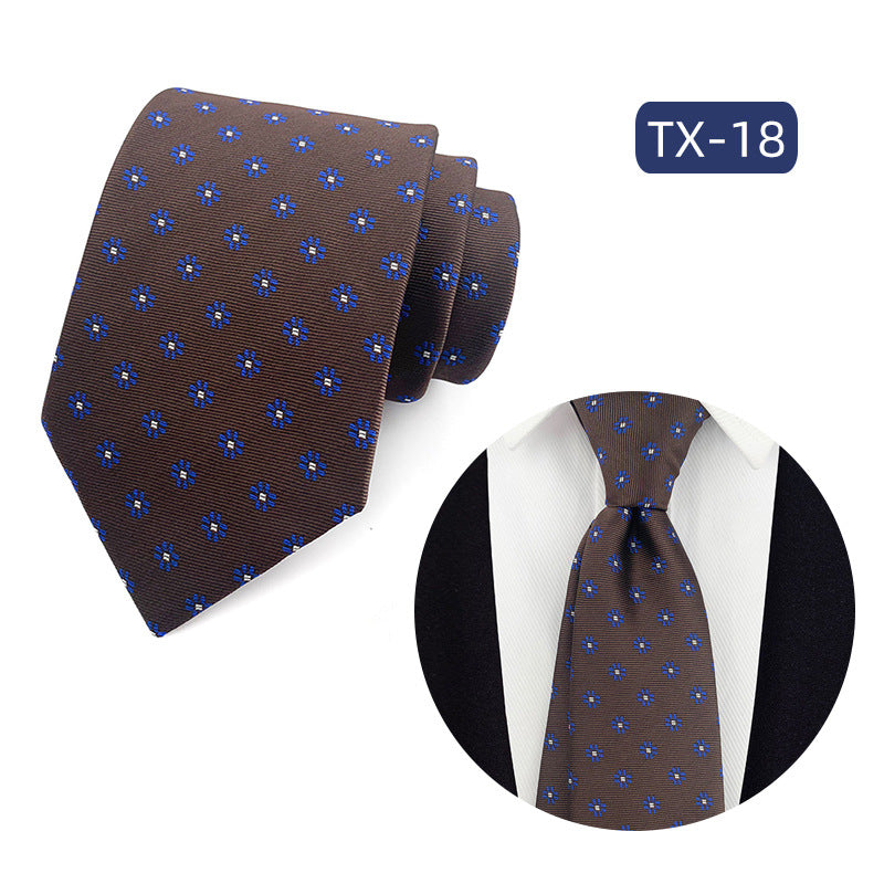 Hommes Jacquard Woven Astuce casual