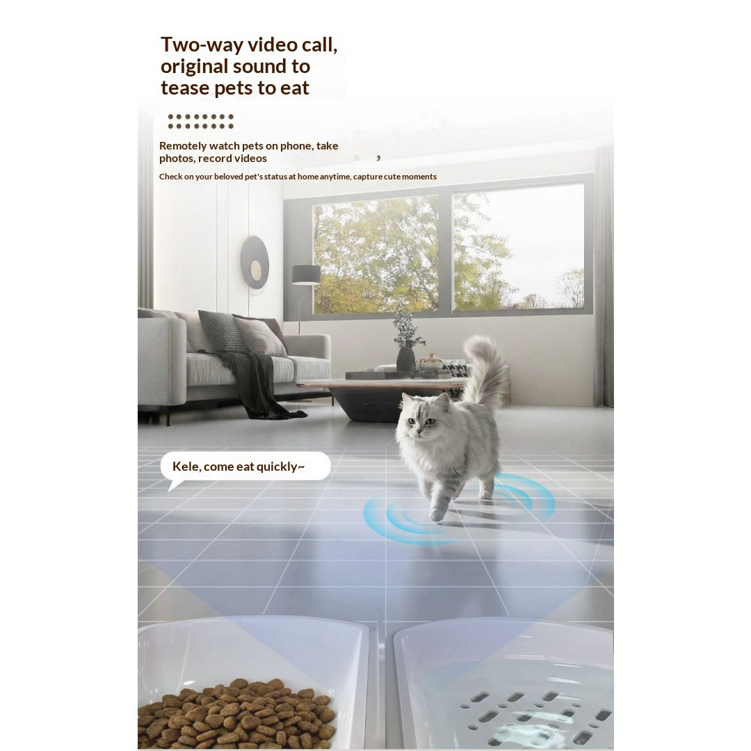 Alimentation automatique intelligente pour animaux de compagnie