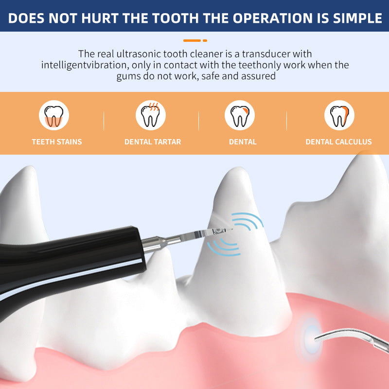 Pet dental scaler for dogs and cats, ultrasonic device