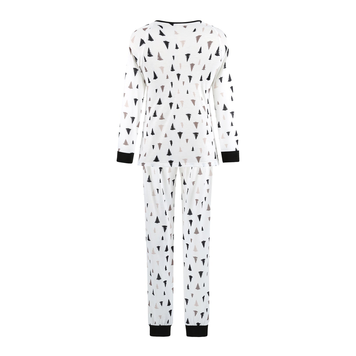 Famille Arbre de Noël Porter Pajamas Imprimer