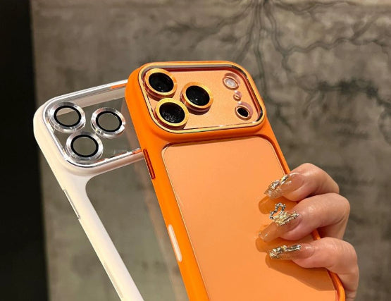 Case téléphonique avec un bouton de caméra AI