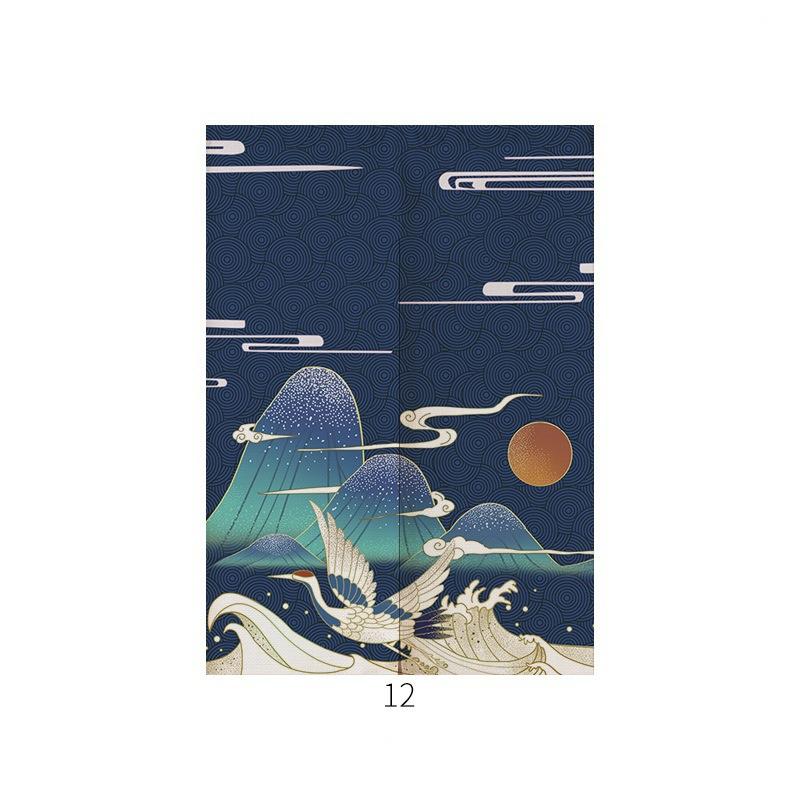Décoration d'entrée de style japonais Ukiyo-e